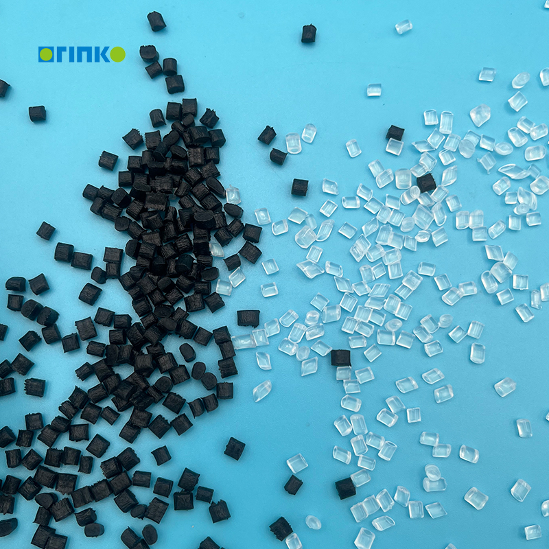 ORINKO Nylon Plastic Raw Material Pellets Pa6 Pa66 Gf30 Black Granules Virgin for Automobile