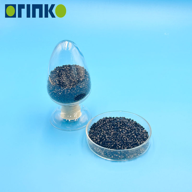 orinko បានកែប្រែ PA12 CF15 Granules Plastoles