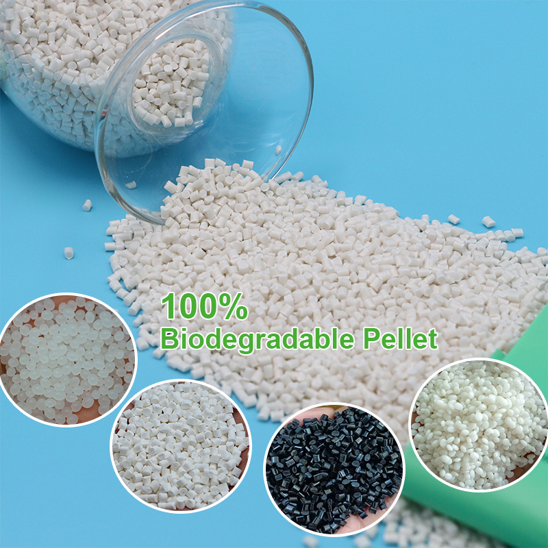Degradable Plastic Particles Customized Color Granule Compound pla material